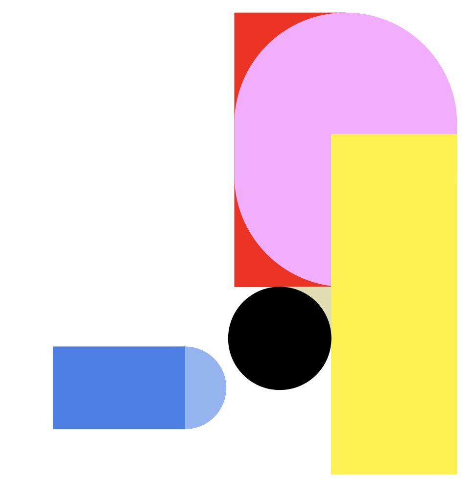 Make the shapes the same color and add a black background, and you have LCARS.